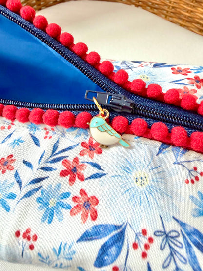 Brave Florals Mahjong Tile Bag