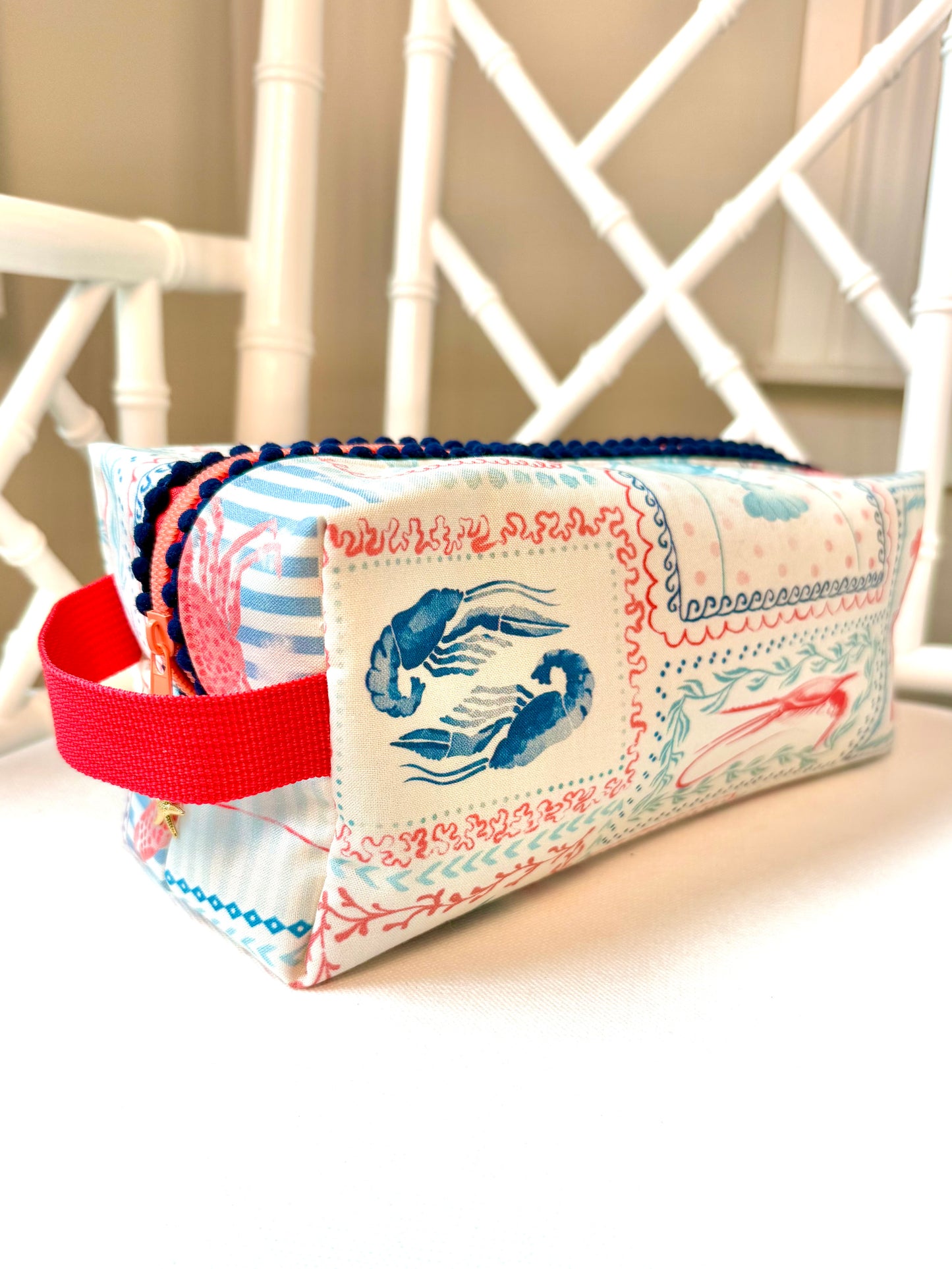 New England Summer Mahjong Tile Bag