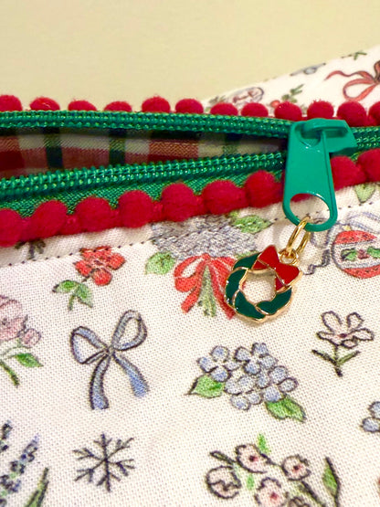 Mrs Claus's Garden Mahjong Tile Bag