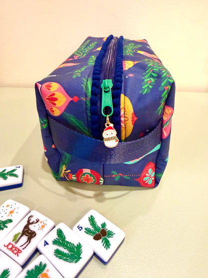 Merry Ornaments Mahjong Tile Bag