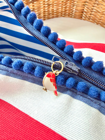 Patriotic Stripe Mahjong Tile Bag