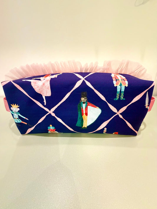 Nutcracker Ballet Mahjong Tile Bag - Blue