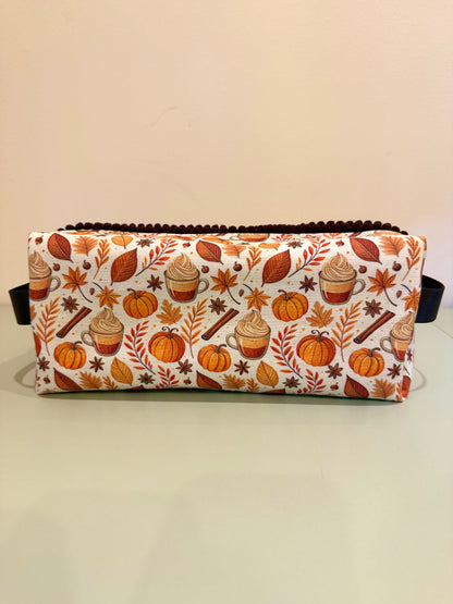 Pumpkin Spice Mahjong Tile Bag