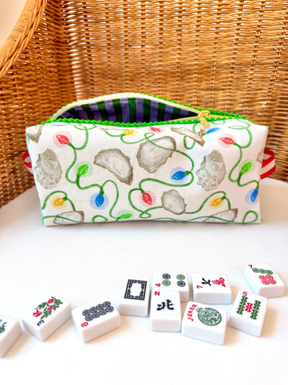 Festive Oysters - Mahjong Tile Bag