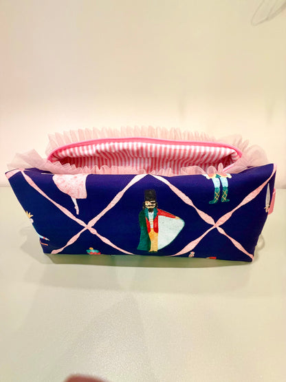 Nutcracker Ballet Mahjong Tile Bag - Blue