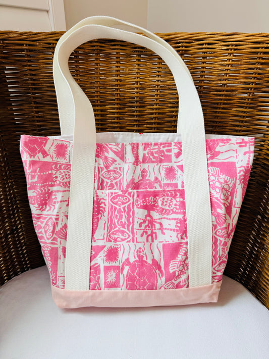 Pink Ocean Tote