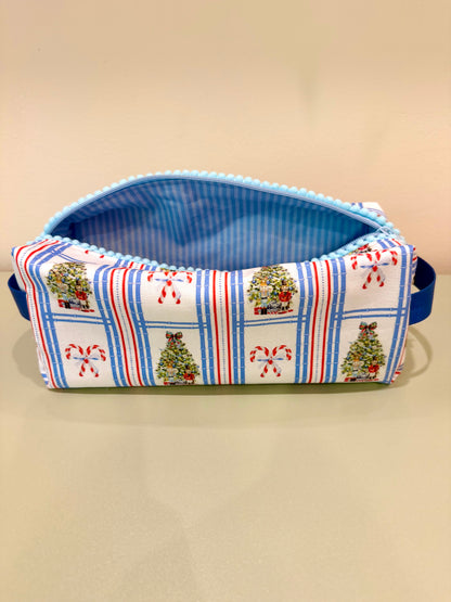 Christmas Bamboo Fretwork Mahjong Tile Bag