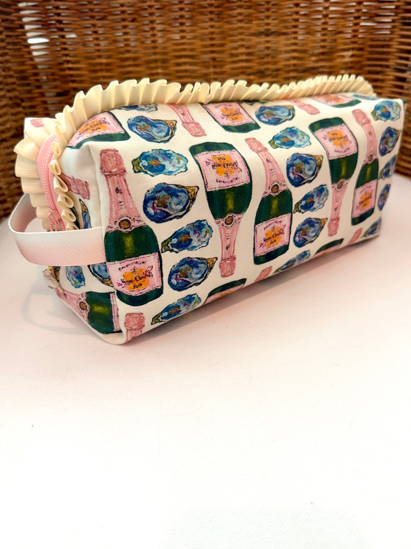Champagne & Oysters Mahjong Tile Bag
