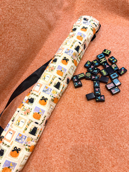 Spooky Little Mahjong Mat Bag