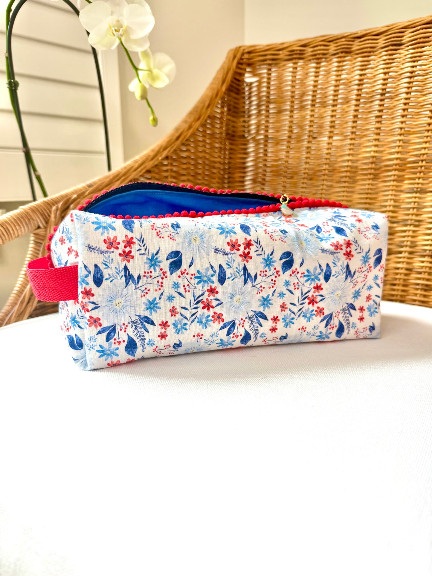 Brave Florals Mahjong Tile Bag