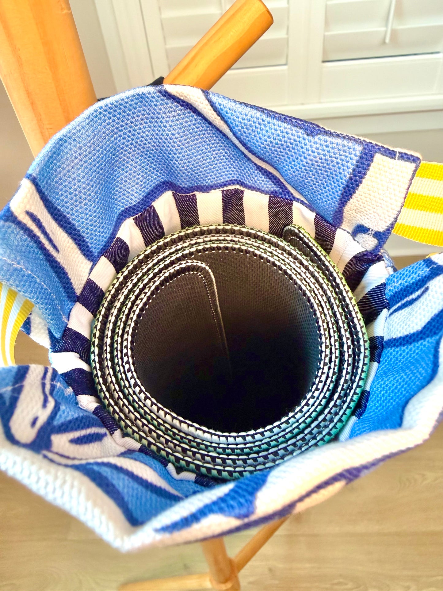 Blue Bam Mat Bag