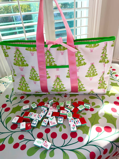 Mahjong Carryall Tote - Merry Mahj