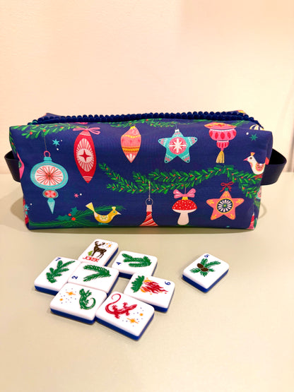 Merry Ornaments Mahjong Tile Bag