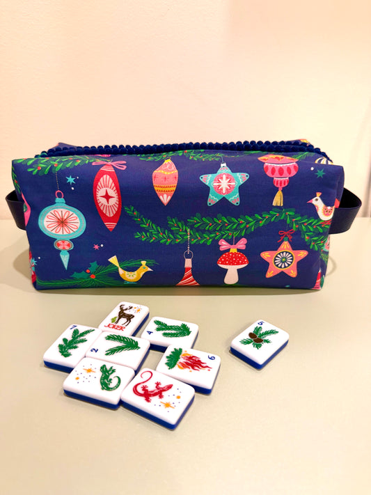 Merry Ornaments Mahjong Tile Bag