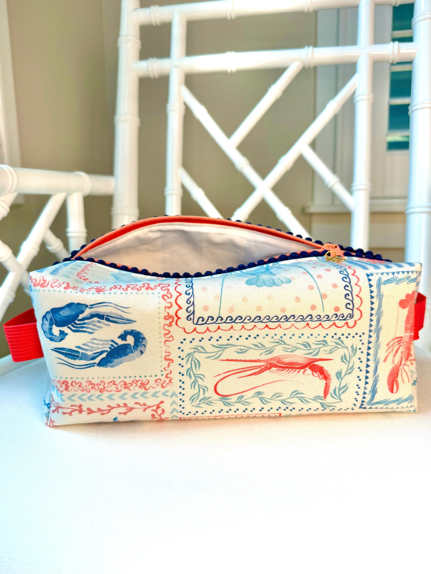 New England Summer Mahjong Tile Bag
