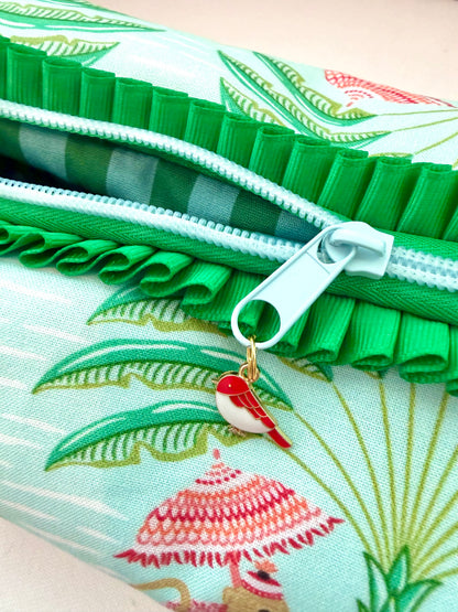 Pink & Green Monkey Tile Bag