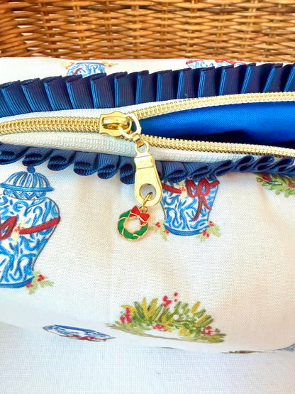 Chinoiserie Christmas - Mahjong Tile Bag