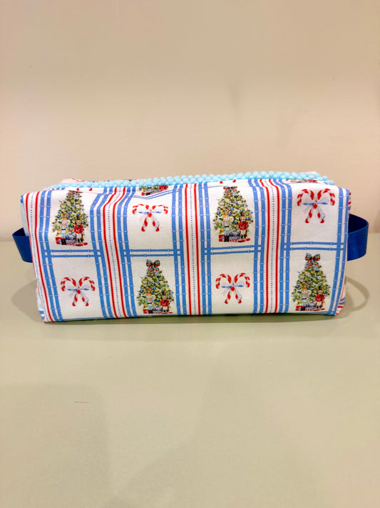 Christmas Bamboo Fretwork Mahjong Tile Bag
