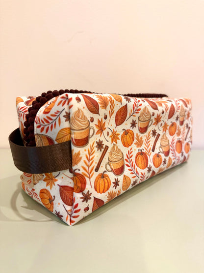 Pumpkin Spice Mahjong Tile Bag