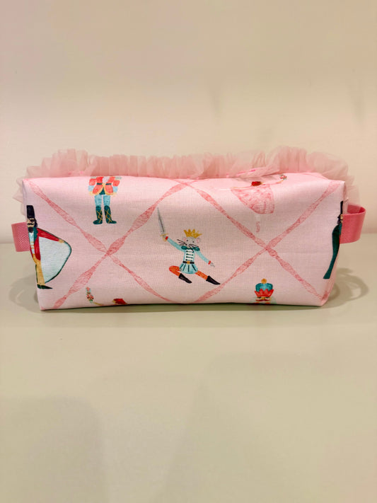 Nutcracker Ballet Mahjong Tile Bag - Pink