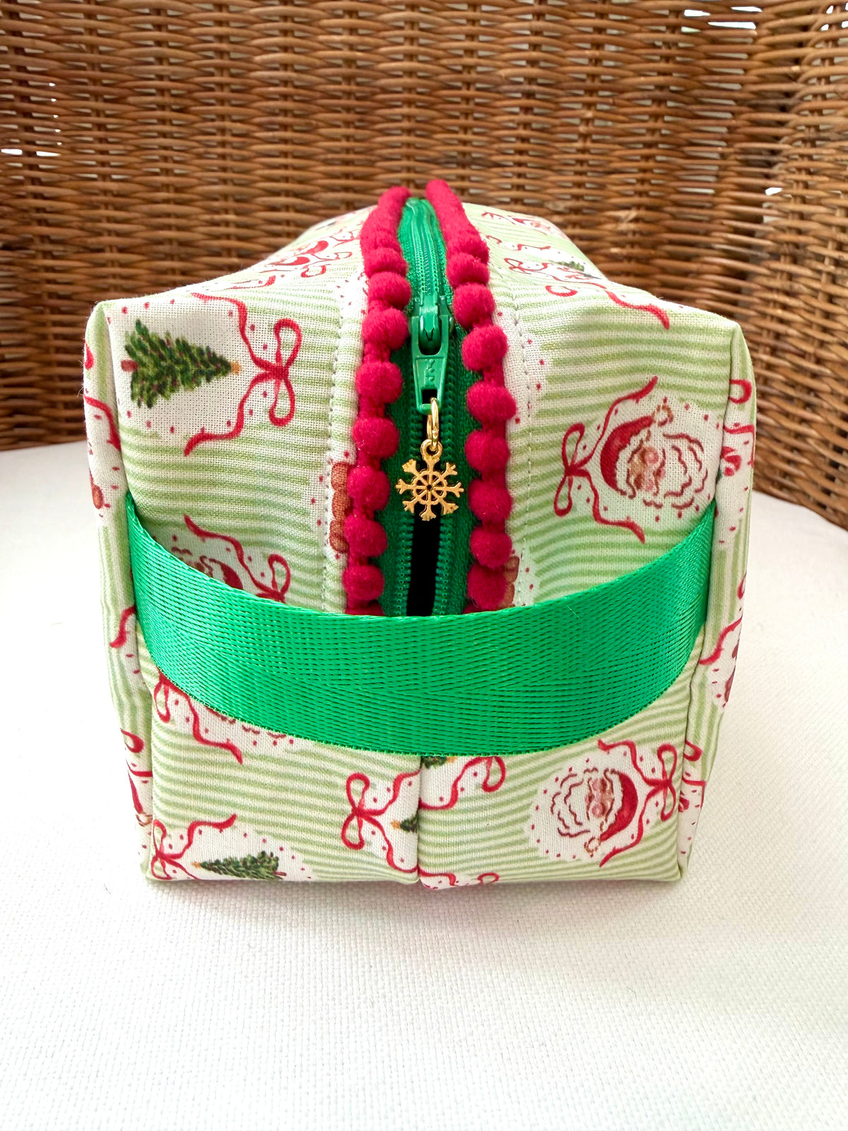 Christmas Memories Mahjong Tile Bag